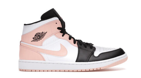 Jordan 1 Mid Arctic Orange Black Toe