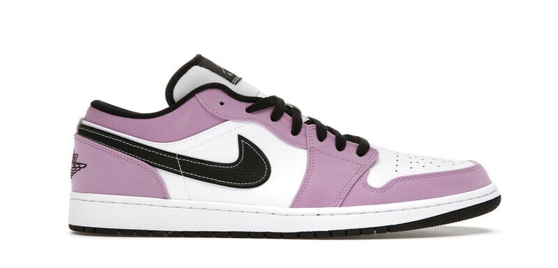 Jordan 1 Low SE Violet Shock White Black