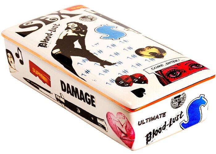 DOUSED-Supreme Blood Lust Ceramic Box, Color: WHITE, Size: O/S