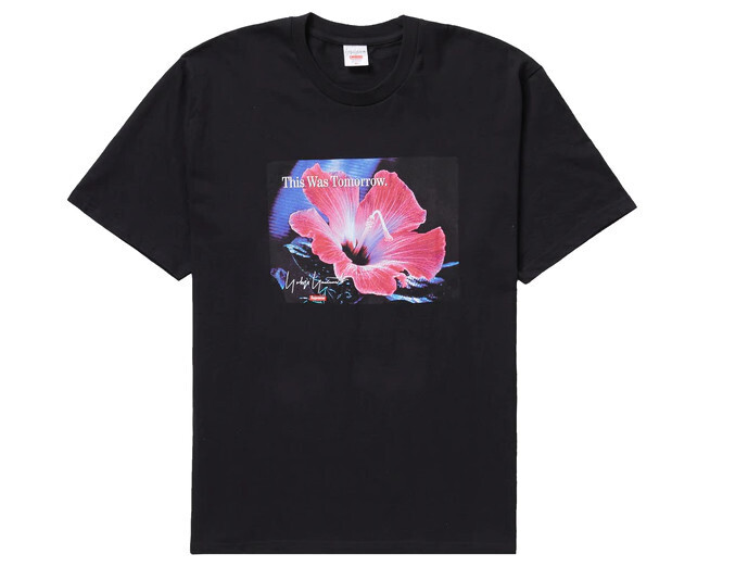 Yohji Yamamoto This Was Tomorrow Tee Black LARGE