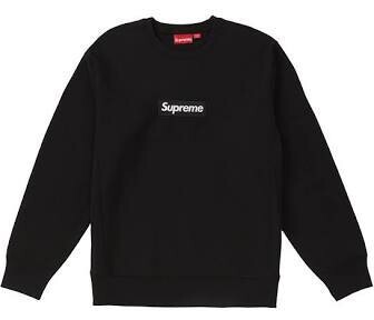 SUPREME BOX LOGO CREW DS MEDIUM