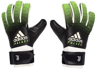 Palace adidas Palace Juventus Goalkeeper Gloves Solar Green/Black