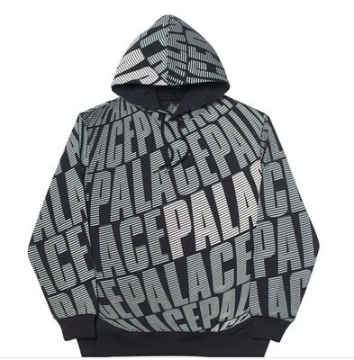 PALACE PLANET HOODIE BLACK XL DS