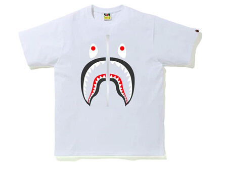 Bape Shark Tee White XL