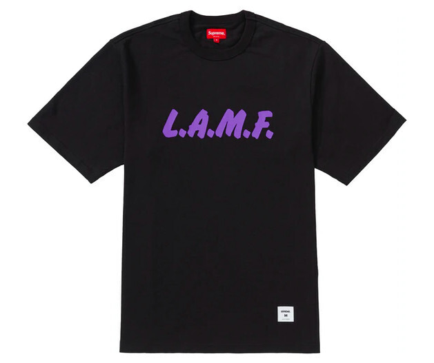 Supreme LAMF S/S Top Black - Large