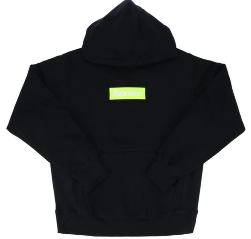 Supreme Box Logo Hooded Sweatshirt (FW17) Black - XL