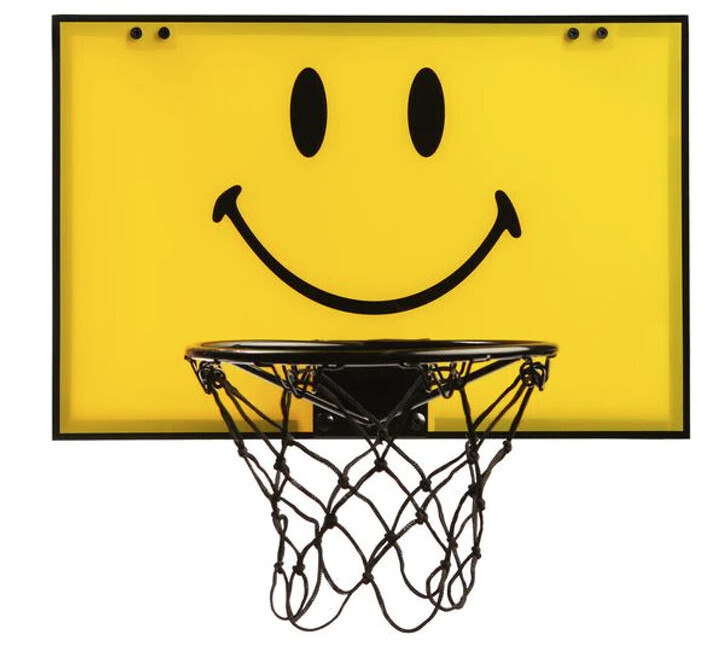 Chinatown Market Mini Smiley Basketball Hoop