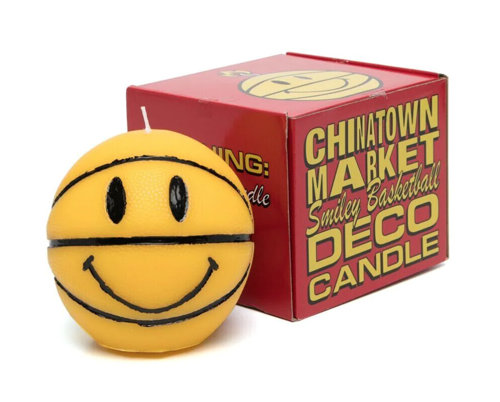 Smiley Mini Basketball Candle