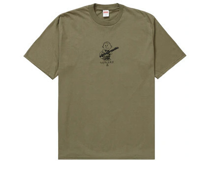 Supreme Rocker Tee Light Olive - XL