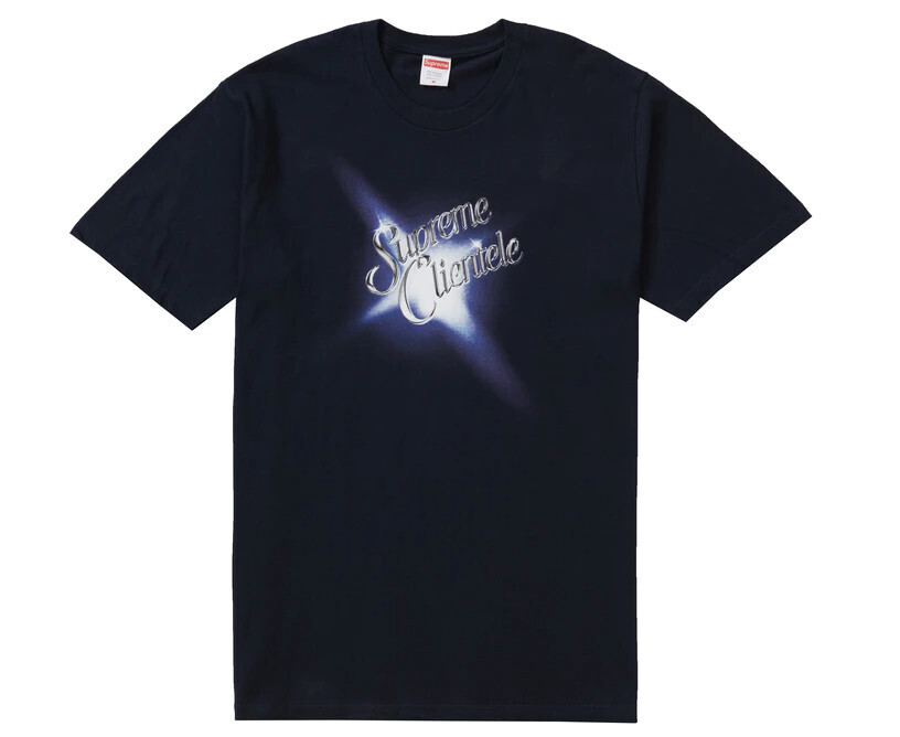 Supreme Supreme Clientele Tee Navy XL