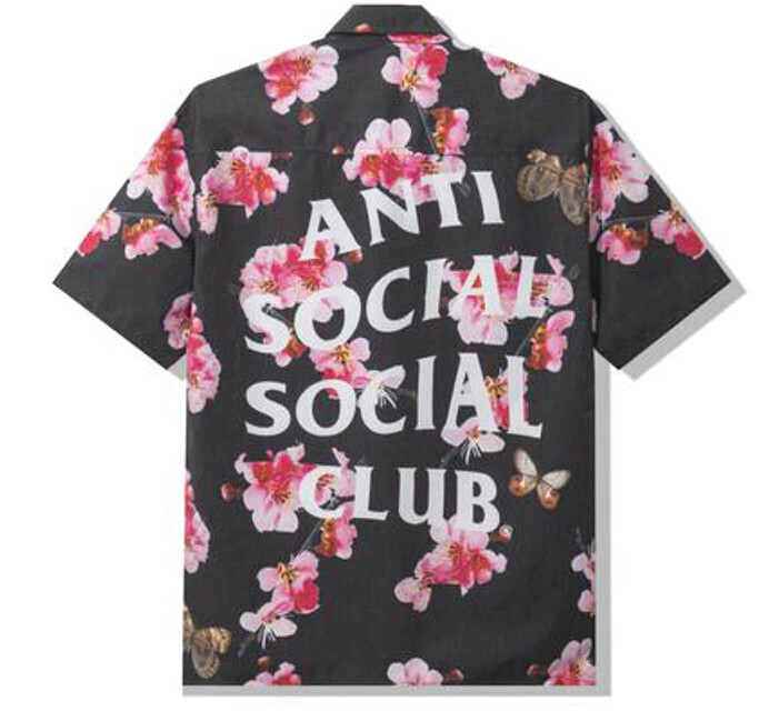 Assc Woody Black Button Up