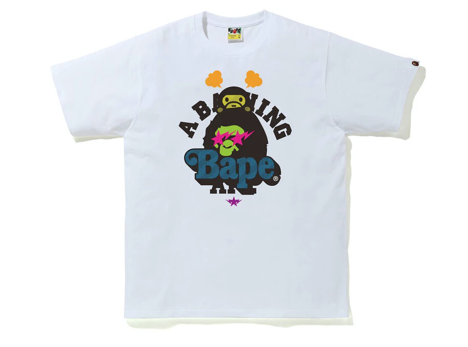 BAPE &amp; Baby Milo Tee (SS21) White