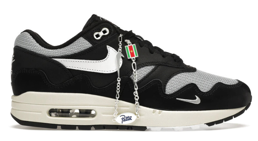 Nike Air Max 1 Patta Waves Black (with Bracelet)