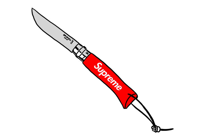 Opinel No.08 Folding Knife Red