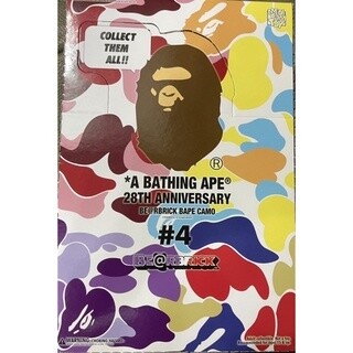 BAPE x Be@rbrick 28th Anniversary 100% #4