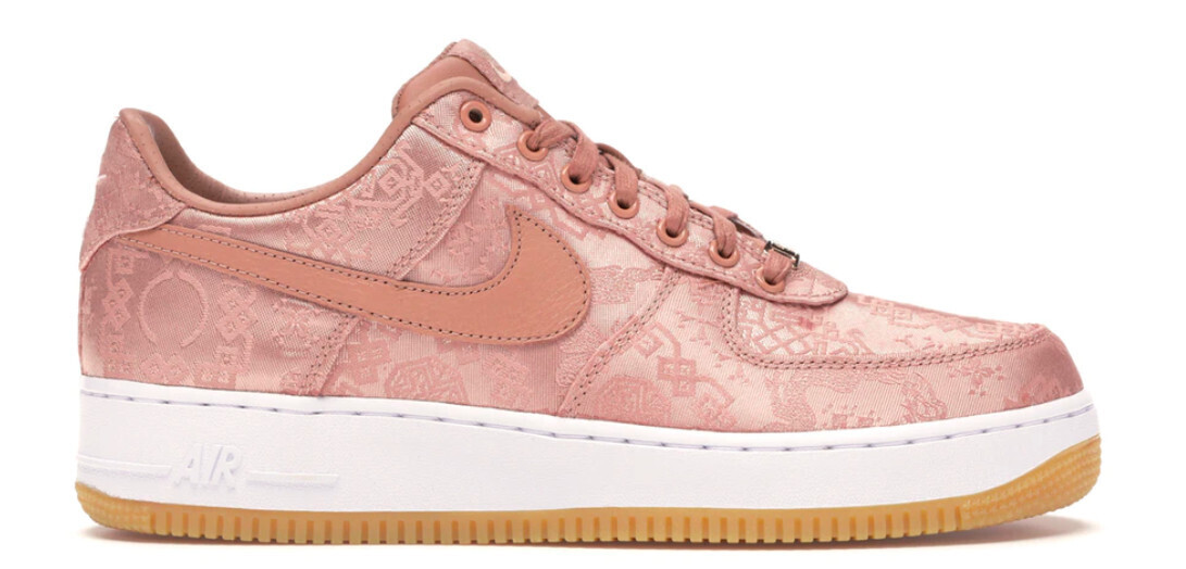 Nike Air Force 1 Low Clot Rose Gold Silk (Regular Box), Size: 11.5