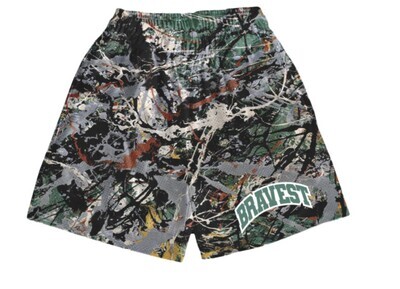 Bravest Studios Paint Splatter Shorts - Large
