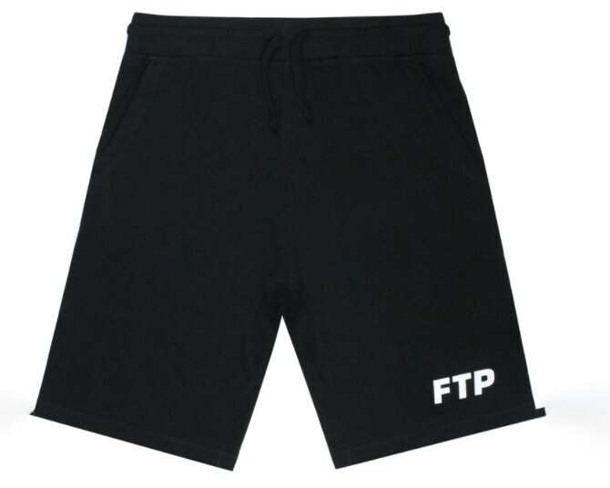 FTP Logo Shorts Black - XL