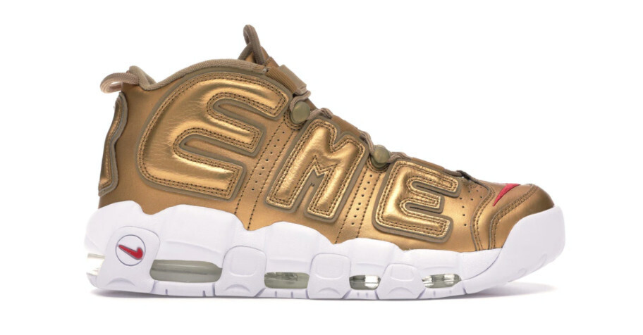 Nike Air More Uptempo Supreme &quot;Suptempo&quot; Gold