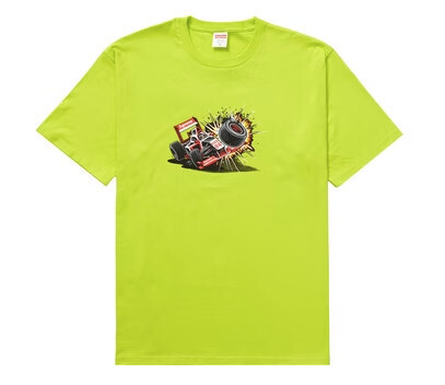Supreme Crash Tee (FW21) Bright Green