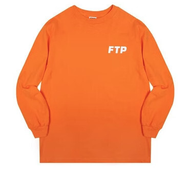 FTP Logo L/S Tee Orange - Small
