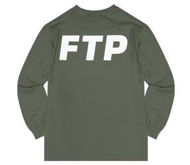 FTP Logo L/S Tee Olive - Small