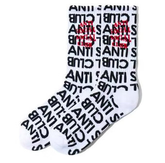Anti Social Social Club Rich Italian Socks White