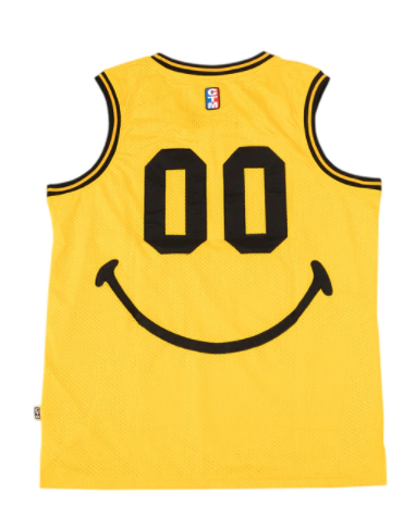 SMILEY BASKETBALL JERSEY