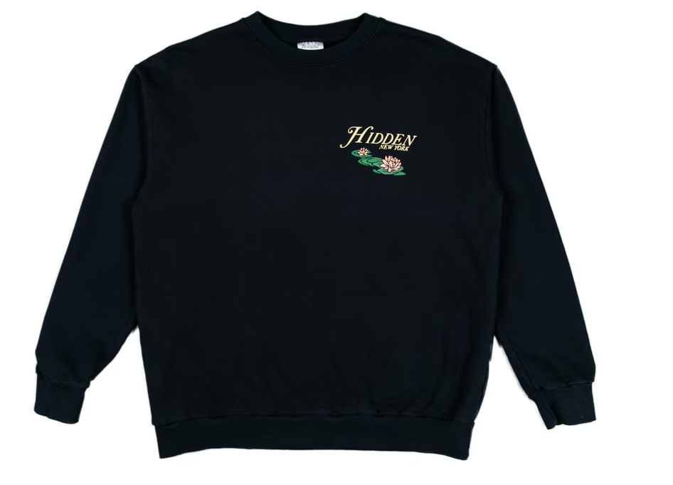 Hidden NY Lily Pad Crewneck Navy