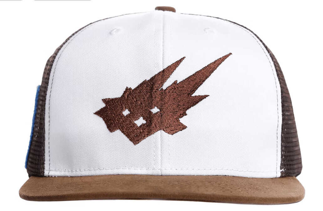 Travis Scott Cacti Heritage Seal Trucker Hat White/Black/Brown