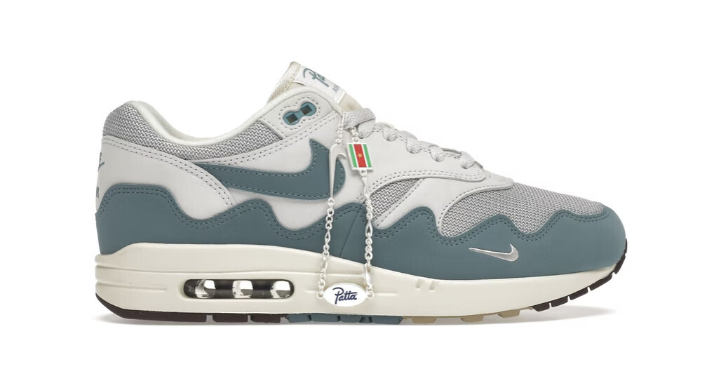 Nike Air Max 1 Patta Waves Noise Aqua (with Bracelet)