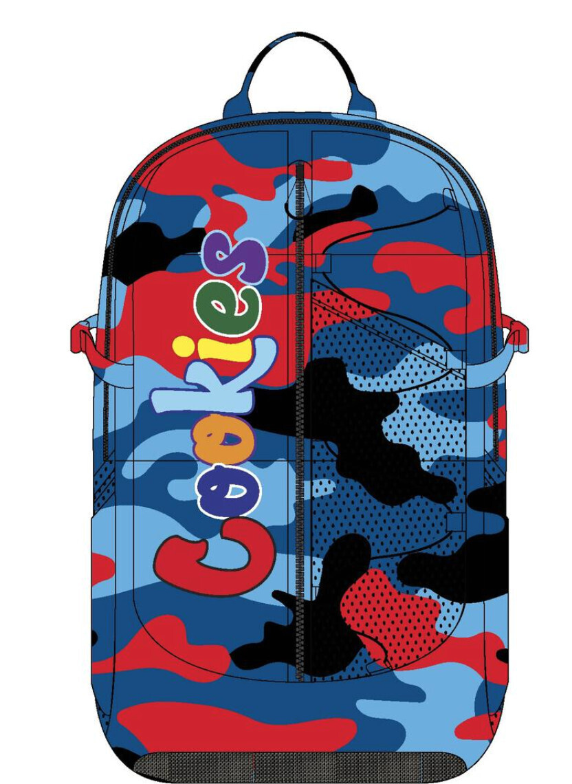 Cookies Smell Proof Bungee Nylon Backpack