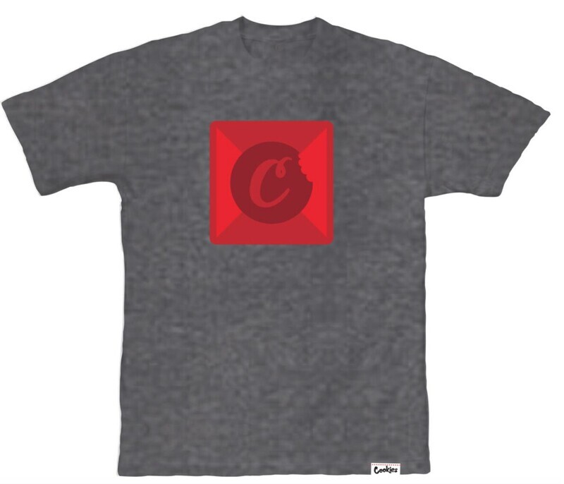 Monaco Logo Tee Charcoal