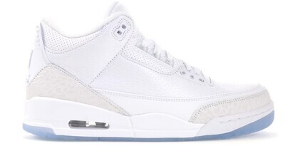 Jordan 3 Retro Pure White (2018)
