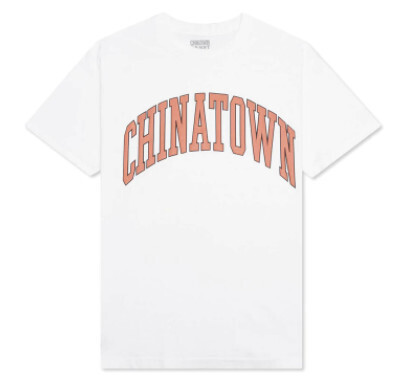  CHINATOWN PEACH PUFF ARC TEE