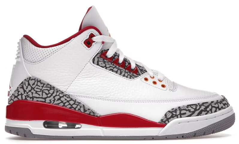Jordan 3 Retro Cardinal Red