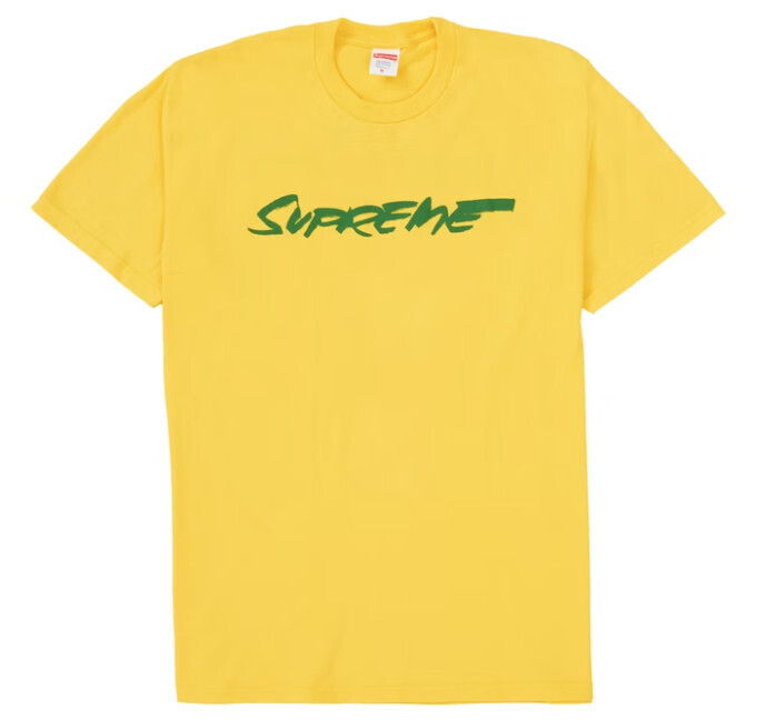 Supreme Futura Logo Tee Yellow - LG