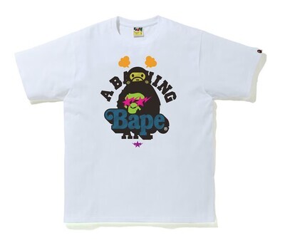 BAPE &amp; Baby Milo Tee White (SS21)