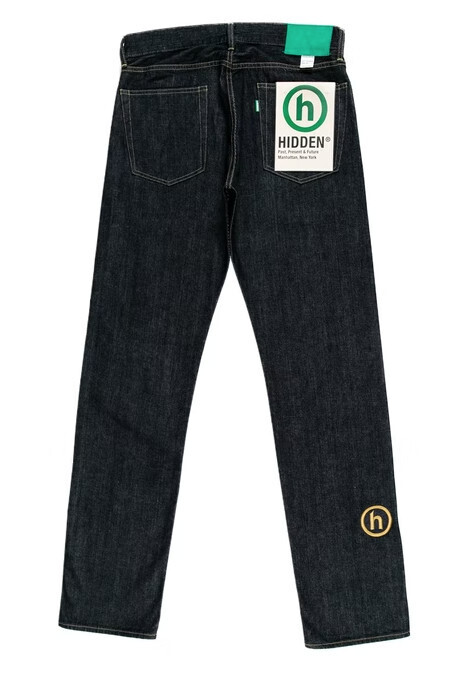 Hidden NY Denim Jeans Indigo/Green - 32