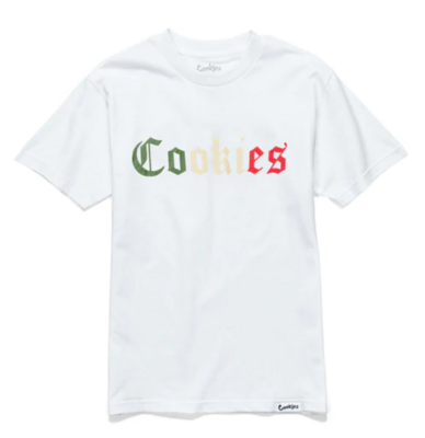 Cookies Represent Flocked Tee White