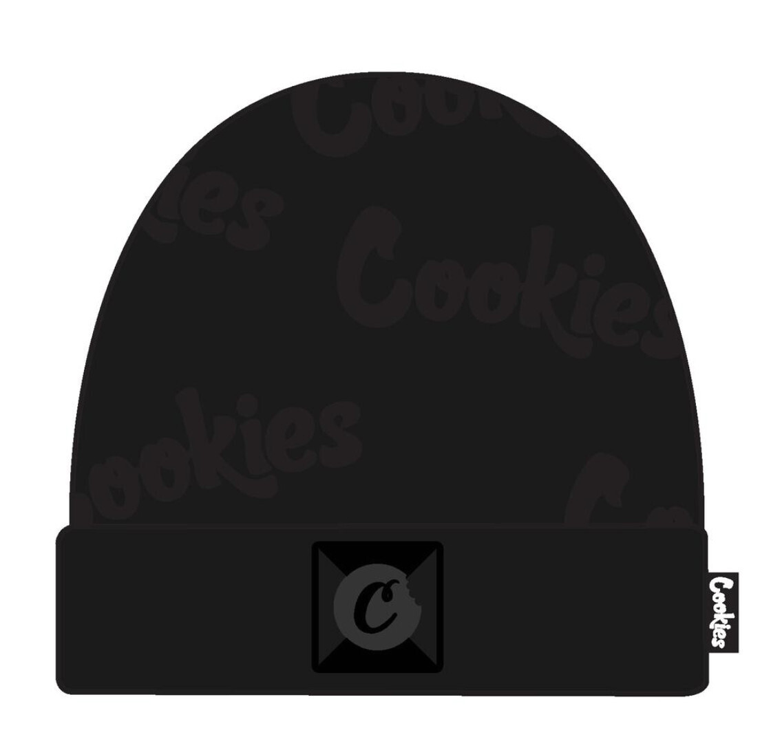 Monaco Jacquarded Monogram Logo Beanie