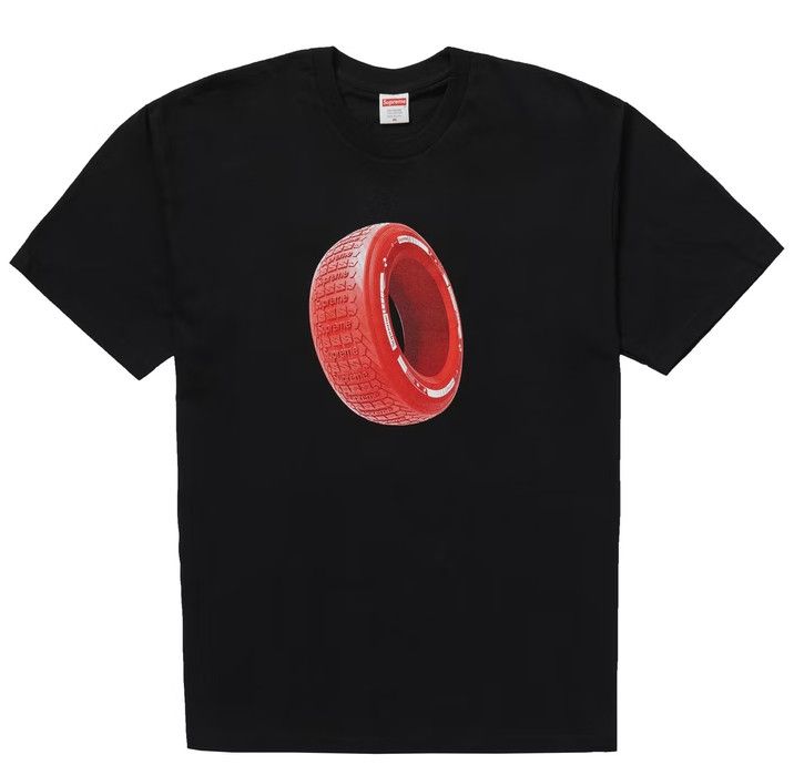 Supreme Tire Tee Black