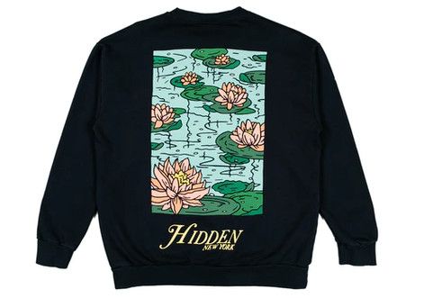 Hidden NY Lily Pad Crewneck Navy