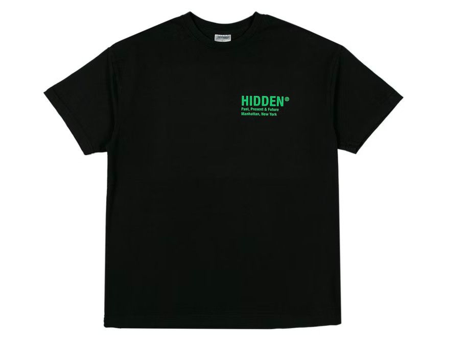 Hidden NY Logo Tee Black