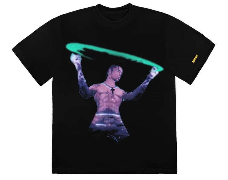 Travis Scott Stargazing T-shirt Black
