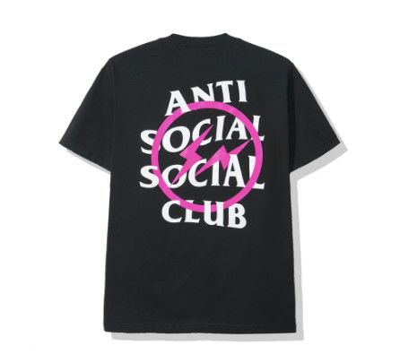 Fragment x ASSC  Bolt Tee, Color: PINK, Size: SM