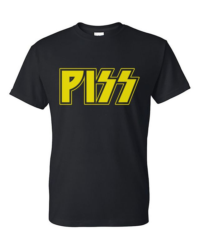 &#39;PISS&#39; Tee