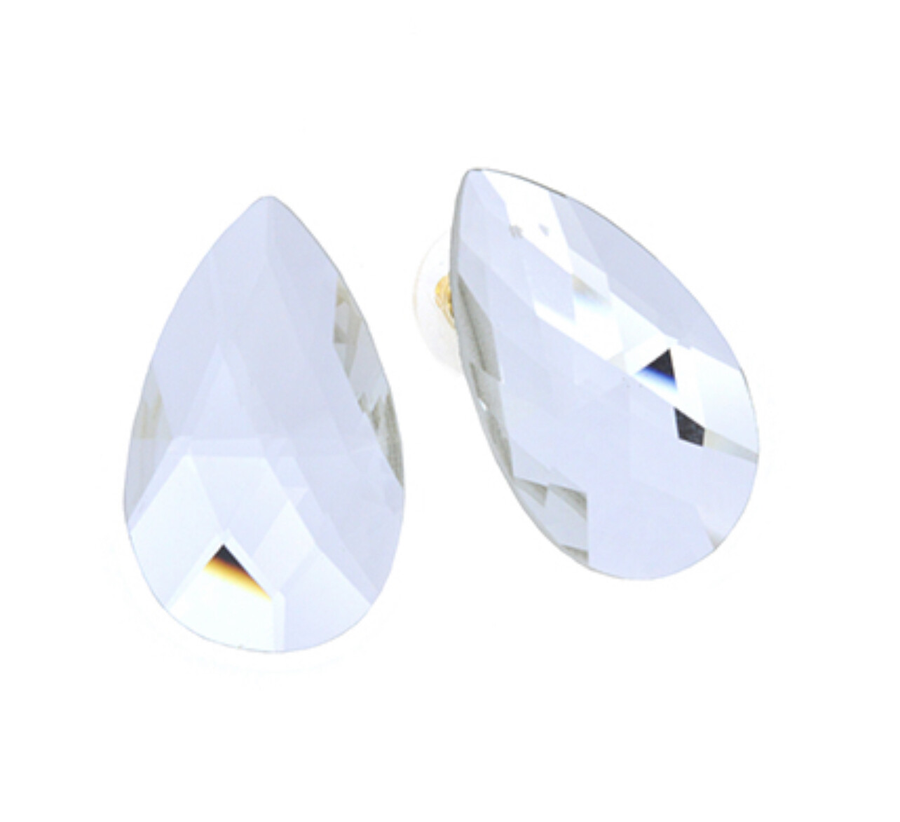 AB Crystal Pear Earrings