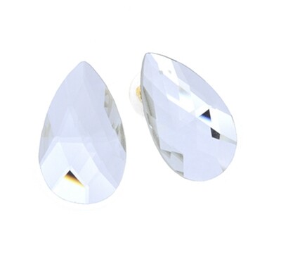 AB Crystal Pear Earrings