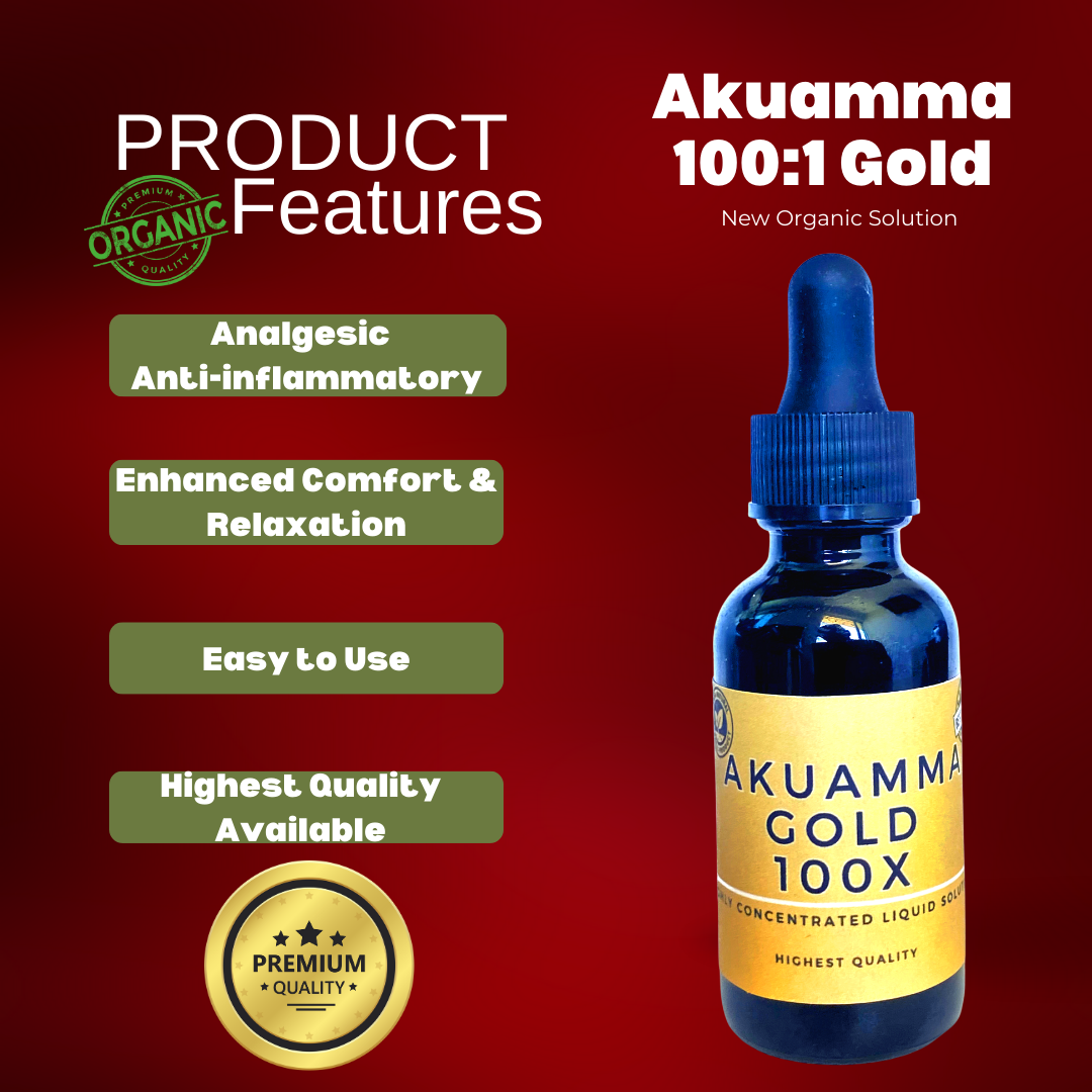 Akuamma Gold 100:1 Liquid Solution